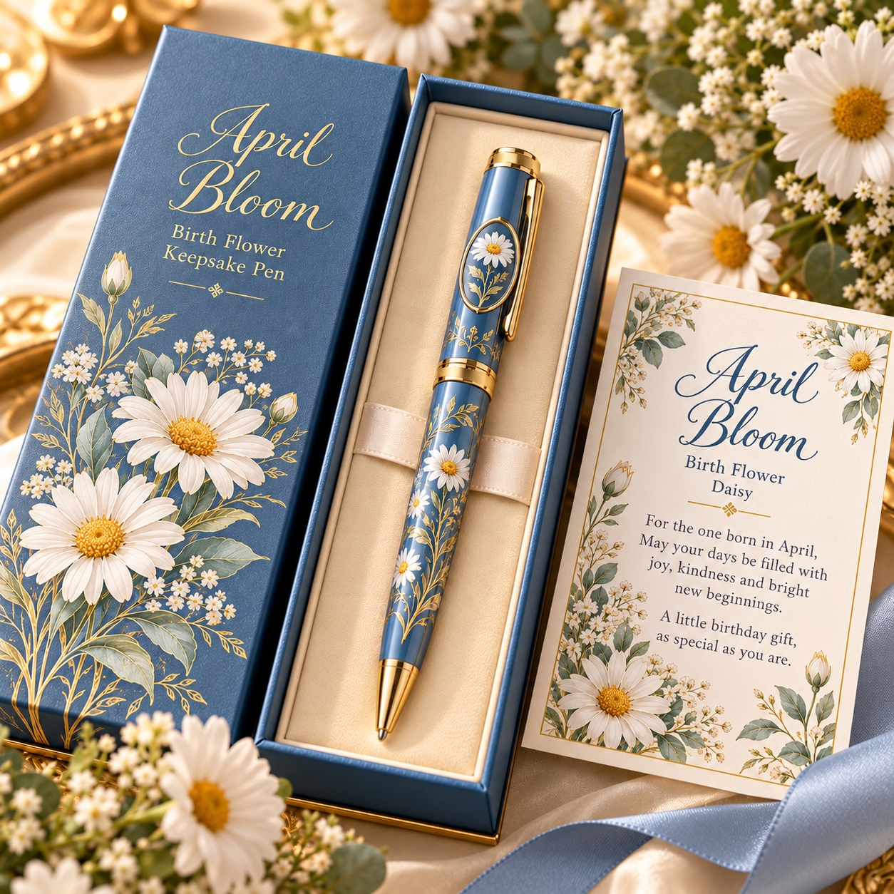 A Birthday in Bloom – Birth Flower Keepsake Pen Collection