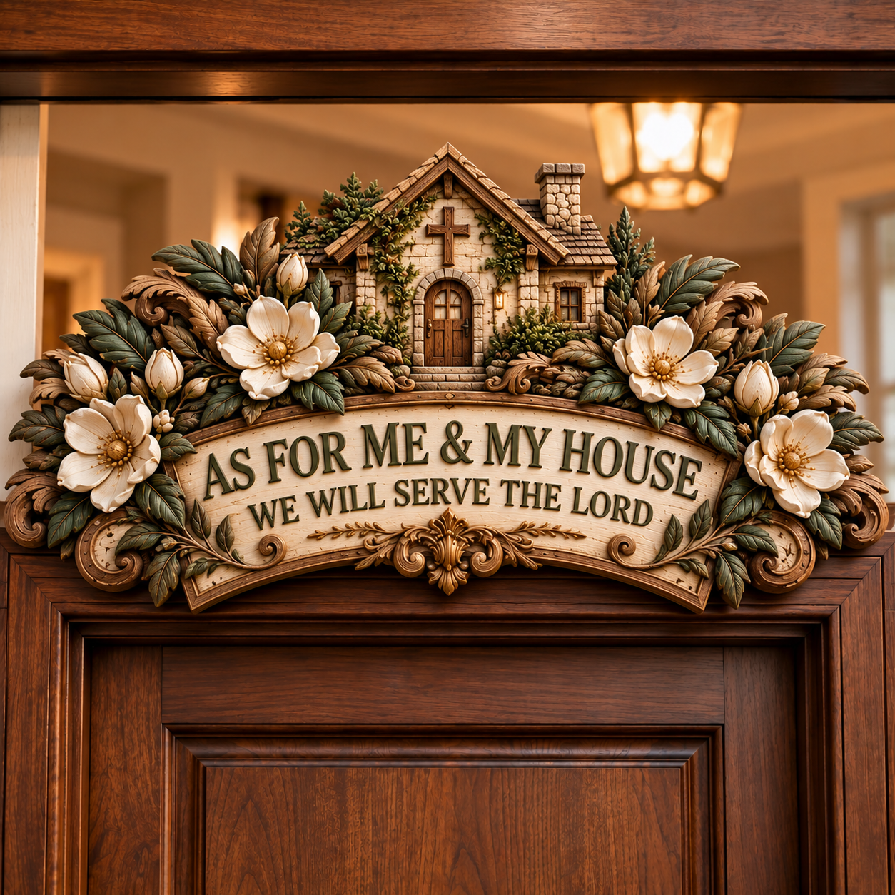Christian Faith & Blessings Decorative Door Topper Collection