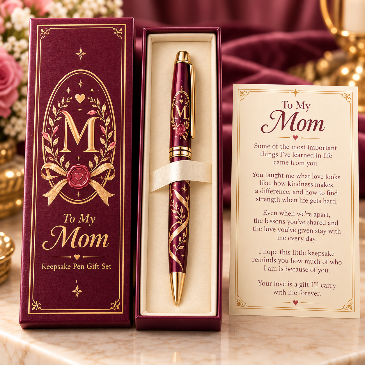 Words to Carry With You – Heartfelt Keepsake Pen Gift Collection