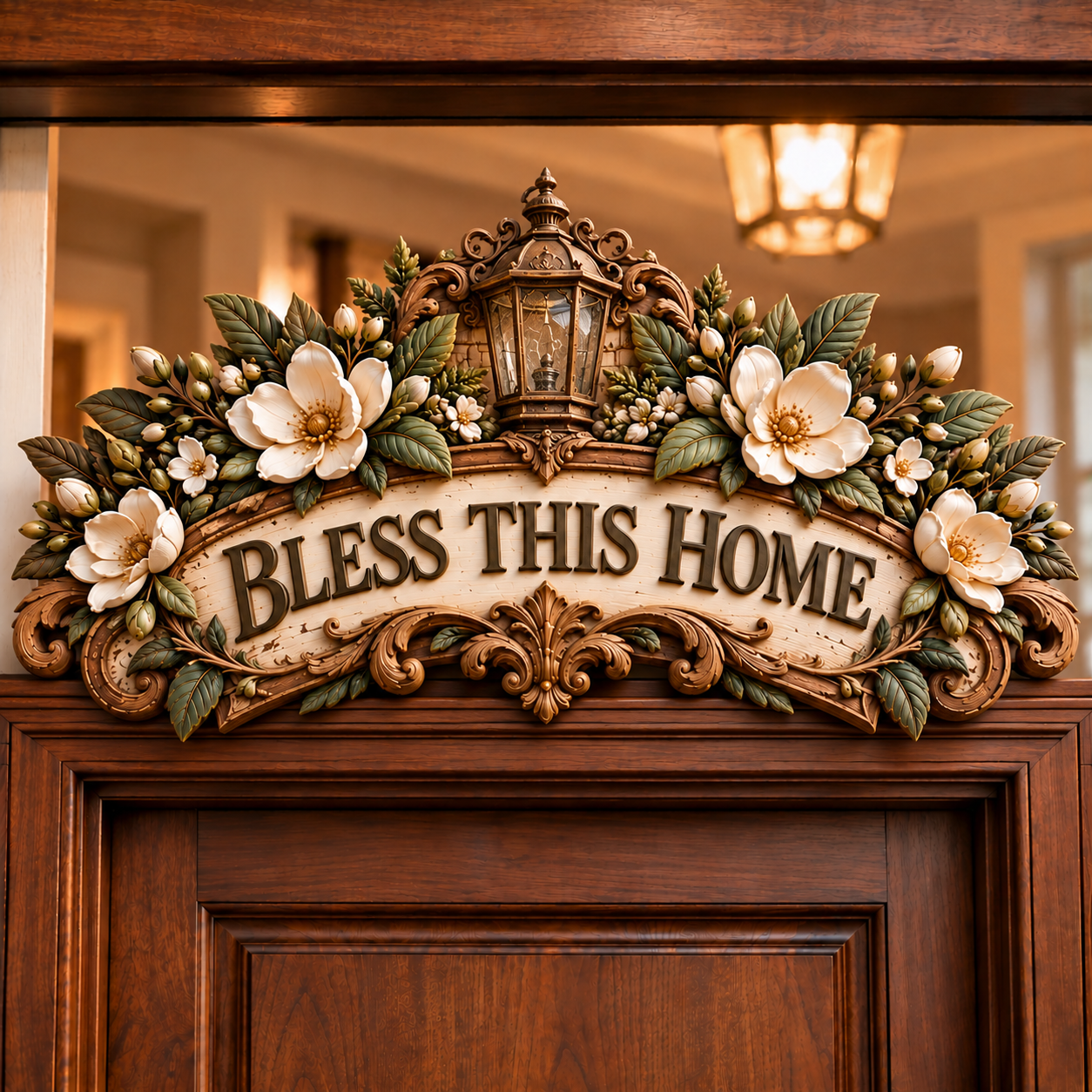 Christian Faith & Blessings Decorative Door Topper Collection