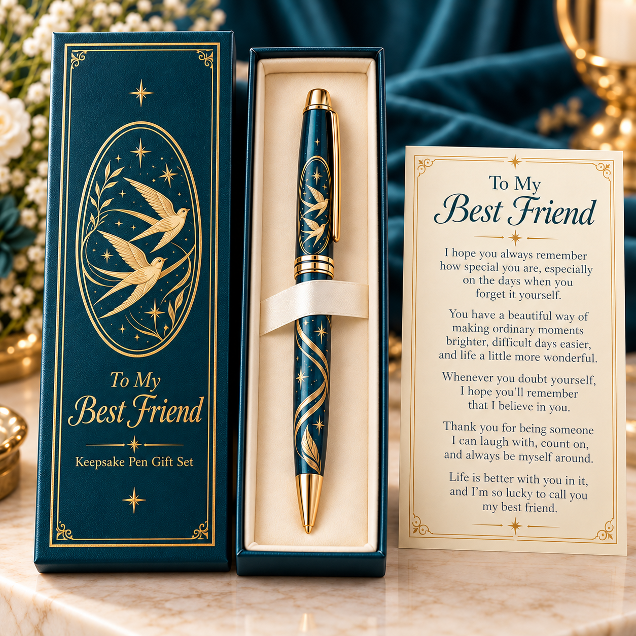 Words to Carry With You – Heartfelt Keepsake Pen Gift Collection