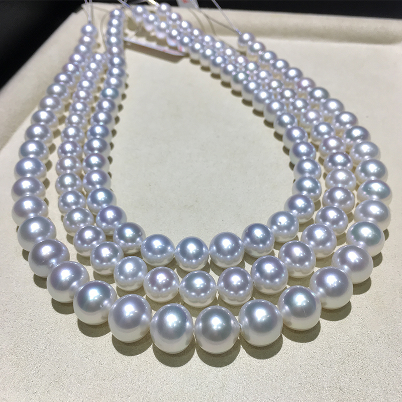 White Venus South Sea Pearl Necklace High-Luster- AAA QUALITY