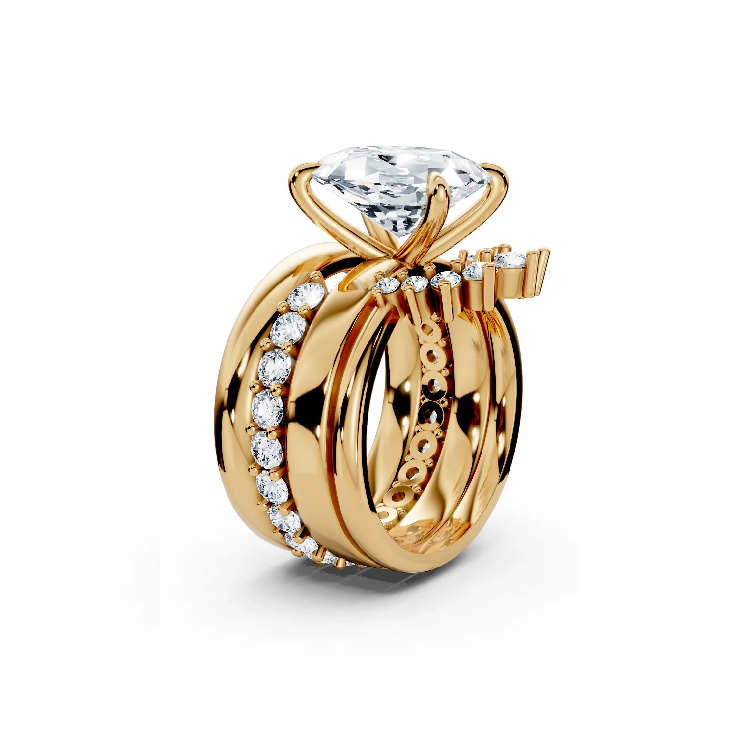 🔥Hot Sale🔥 4CT Oval "TRUE LOVE" Bridal Set 💍- Stunning Radiance, Special Offer Only Today! ✨🎉