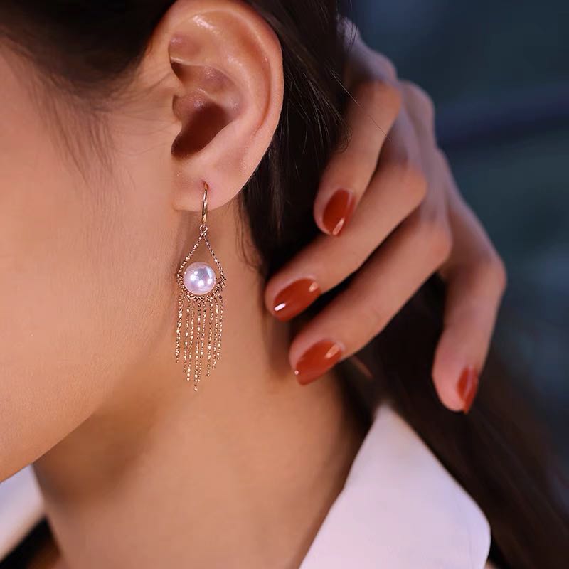 Akoya Pearl Rasia Earrings