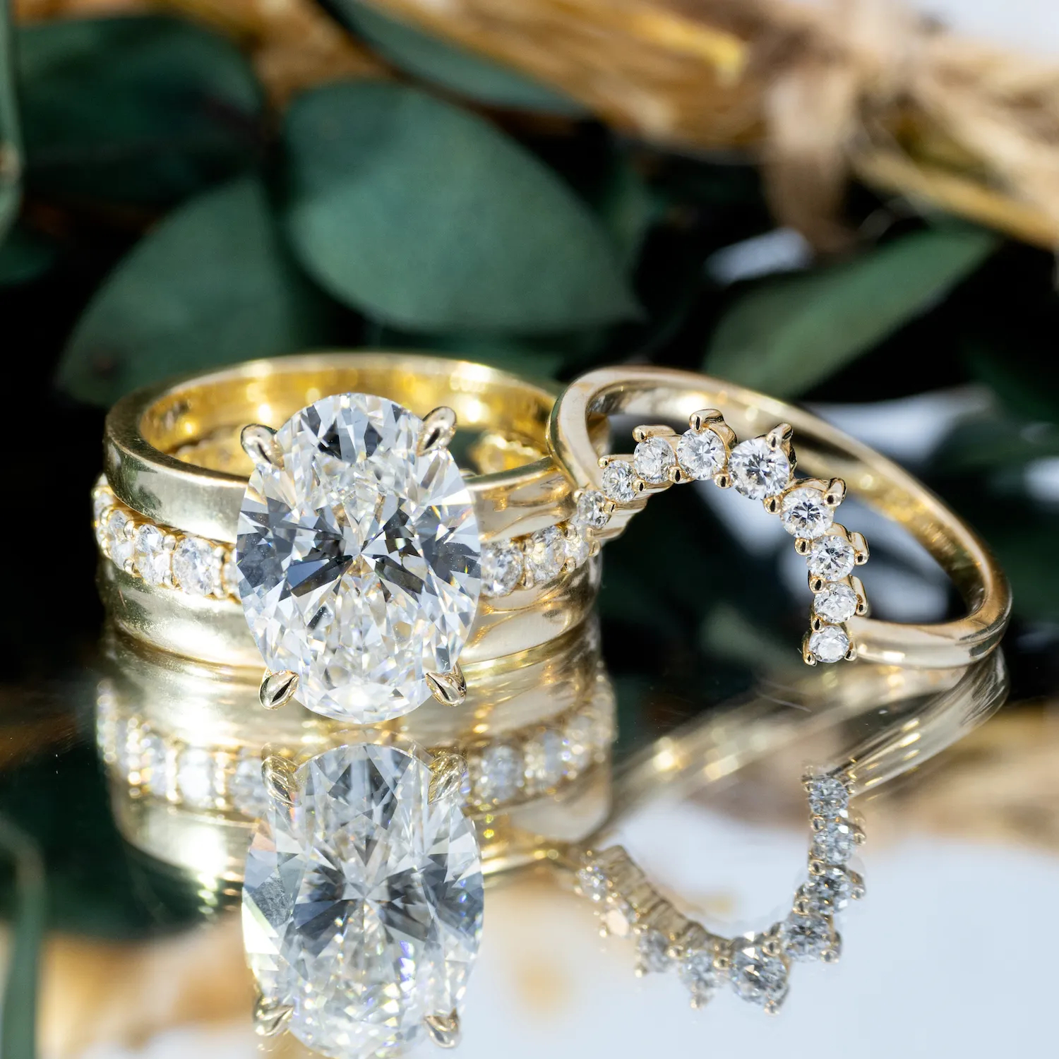 🔥Hot Sale🔥 4CT Oval "TRUE LOVE" Bridal Set 💍- Stunning Radiance, Special Offer Only Today! ✨🎉