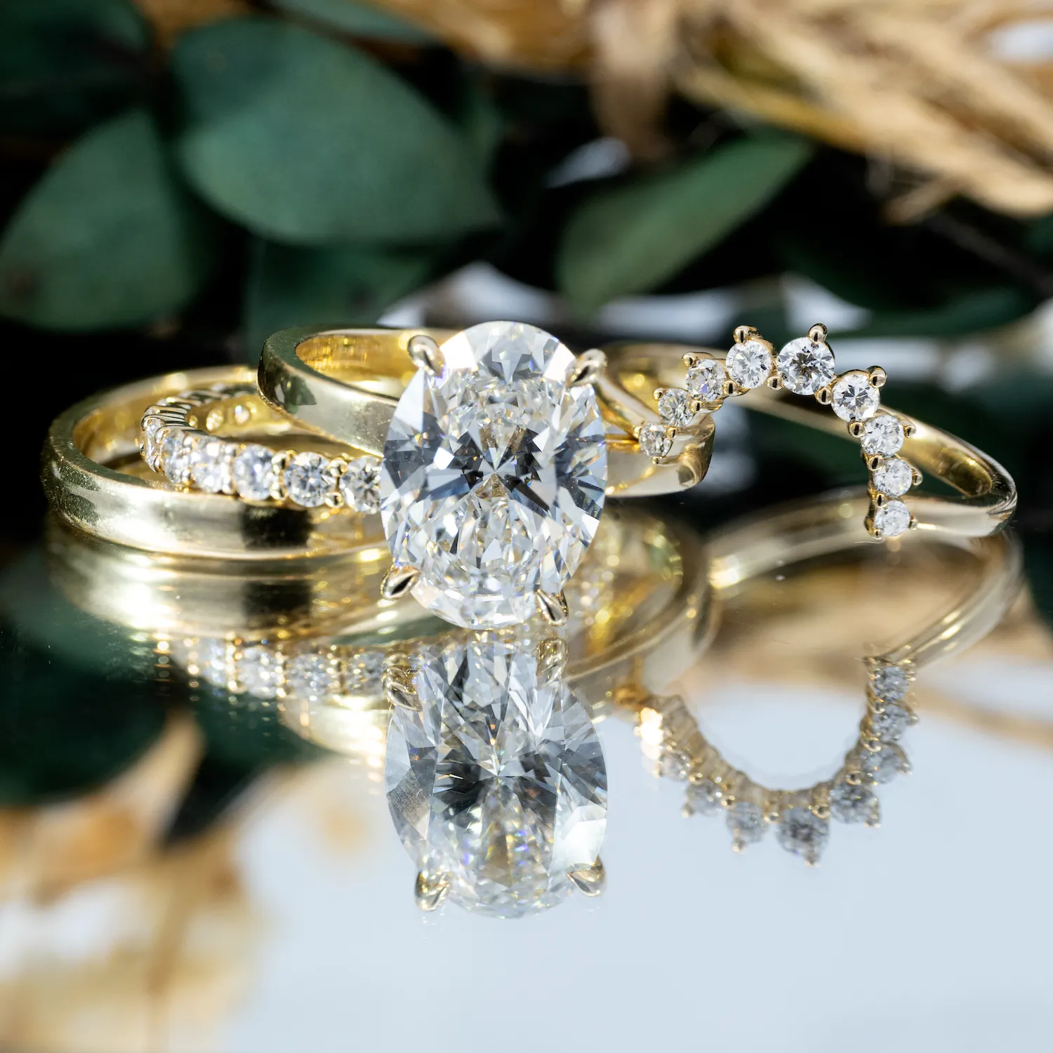 🔥Hot Sale🔥 4CT Oval "TRUE LOVE" Bridal Set 💍- Stunning Radiance, Special Offer Only Today! ✨🎉