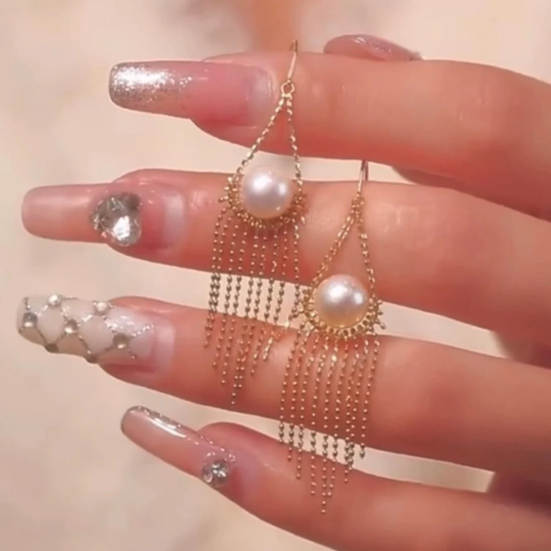 Akoya Pearl Rasia Earrings