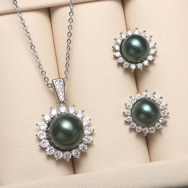 🔥New Limited Time Promotion 70% OFF❤️🎁 Akoya Pearl Jewelry Set (Necklace, Earrings)