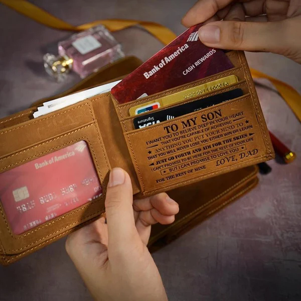 ❤️Engraved Genuine Leather Wallet