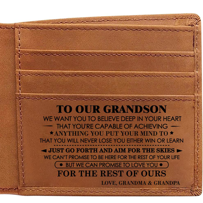 ❤️Engraved Genuine Leather Wallet