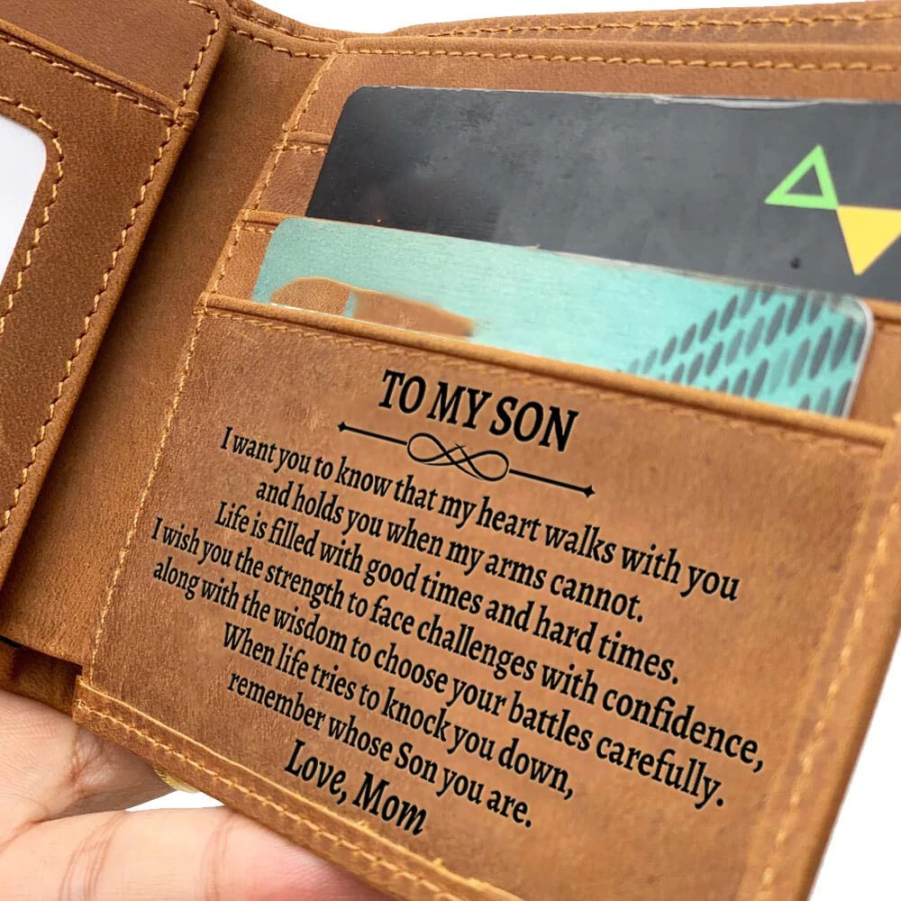 ❤️Engraved Genuine Leather Wallet