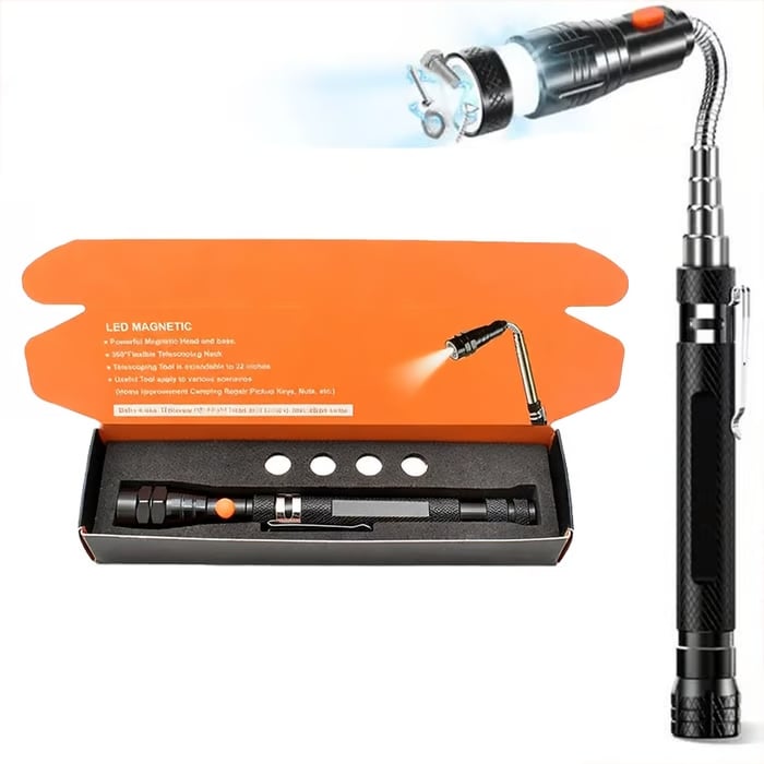 🎄 Telescoping Magnetic Pickup Tools – The Ultimate Gift for Every Guy This Christmas! 🎁