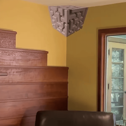 Wall art that reshapes reality