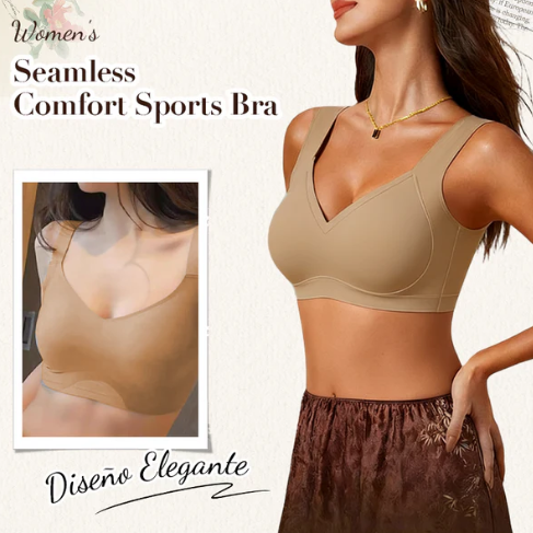 Women's Seamless Comfort Sports Bra