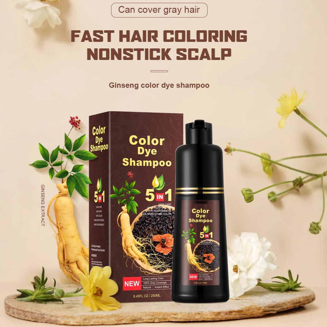 Five-in-one hair dye