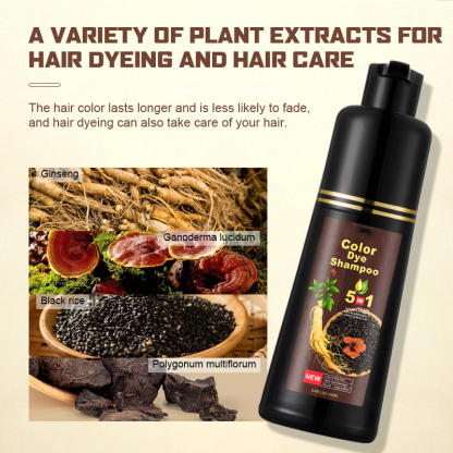 Five-in-one hair dye