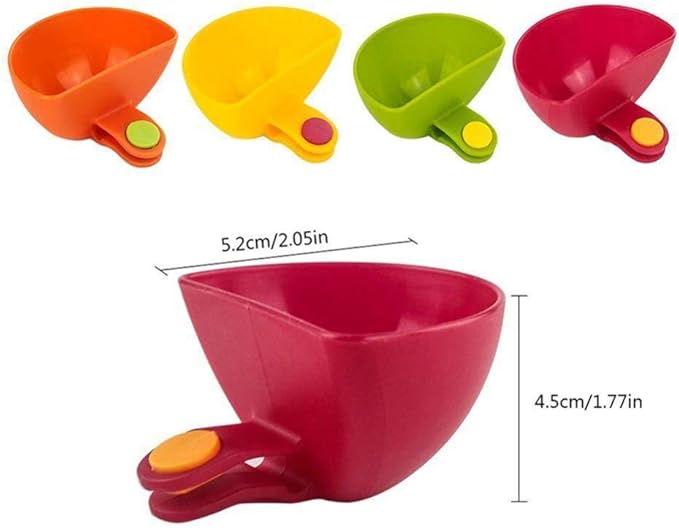 Sauce rack, bowl and plate rack, clip-on sauce rack