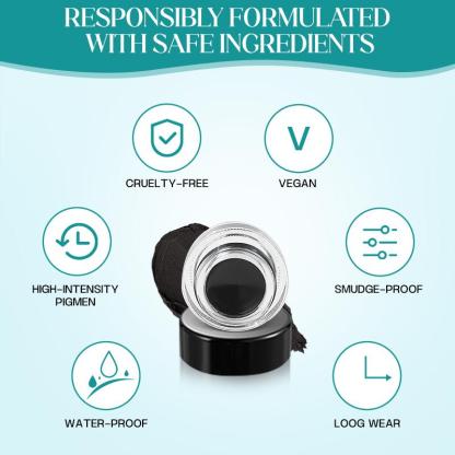 3D Eyeliner Silicone Brush Pen