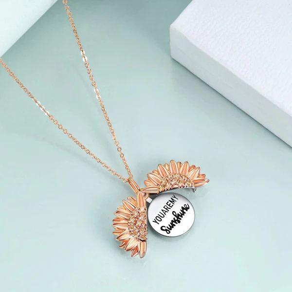 Sunflower Necklace – Symbol of Love