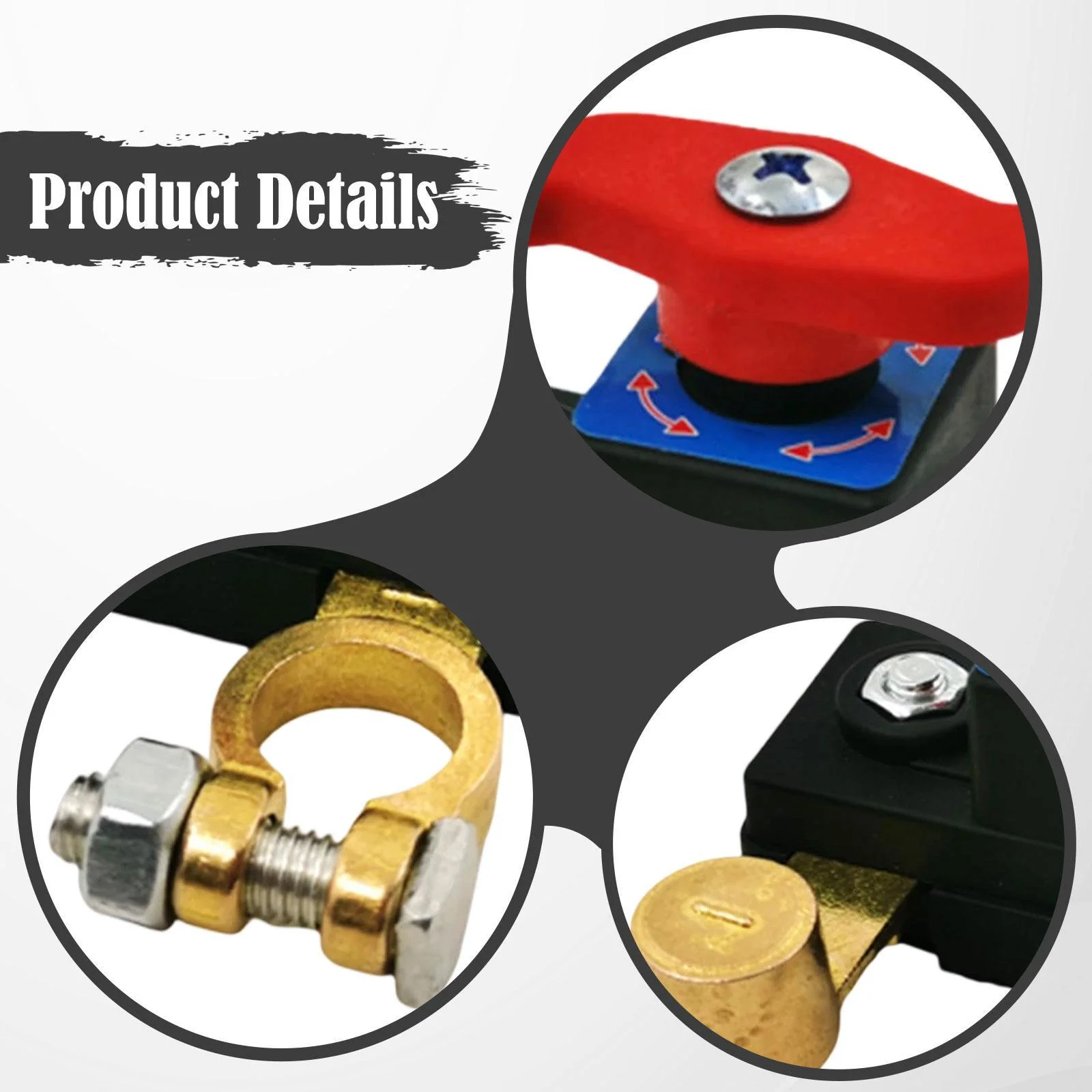Automotive battery circuit breaker accessories