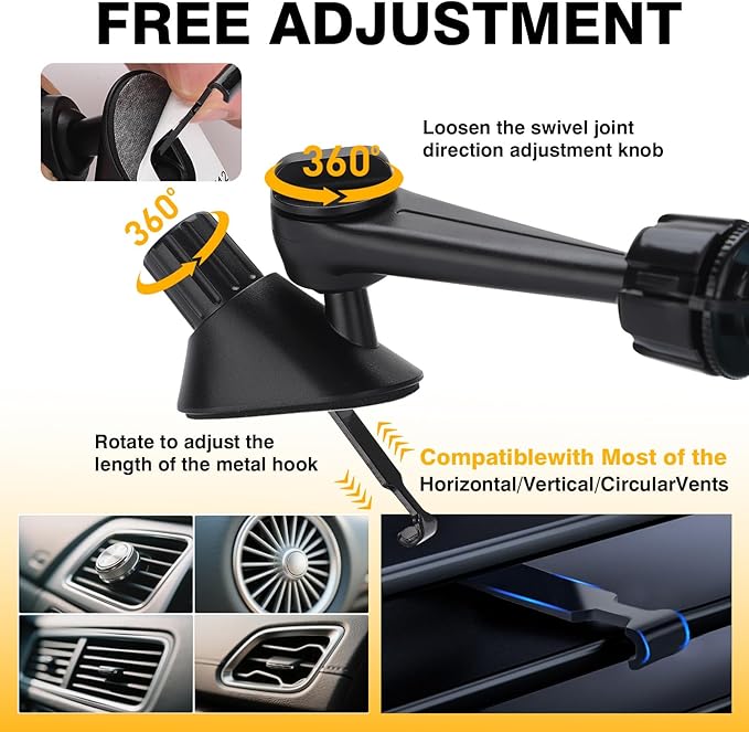 Car Crash Cymbal,Car Cymbal Air Vent Drums,Clip On Mini Symbal for Music Lovers