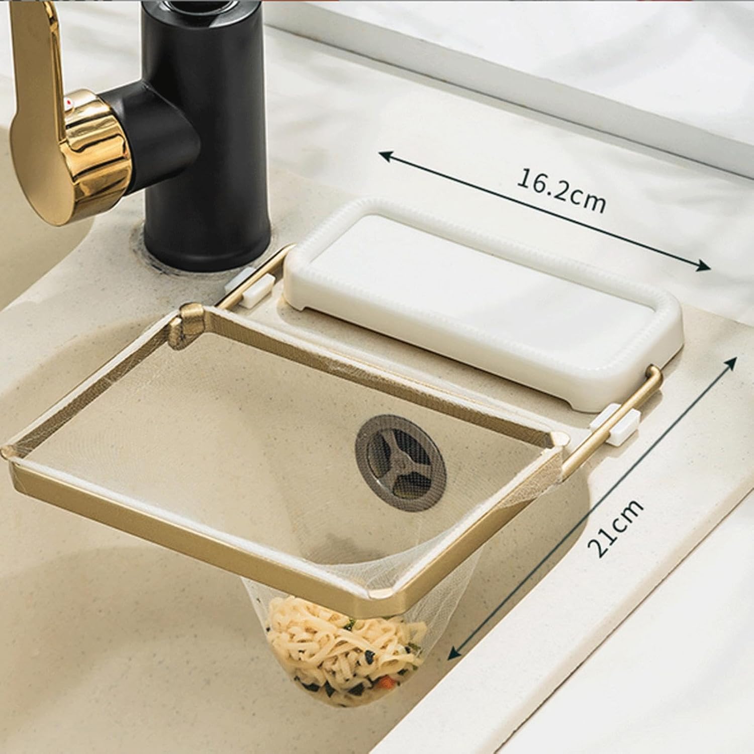 Kitchen sink drain strainer/filter