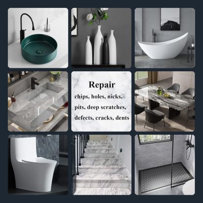 Tile repair paste