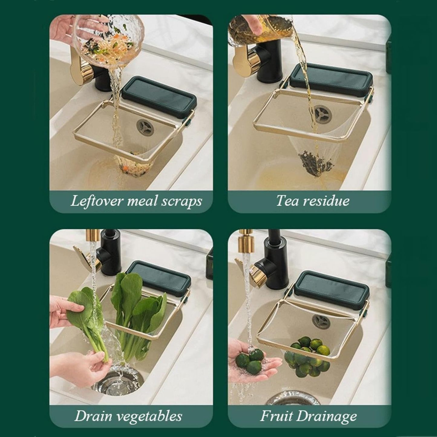 Kitchen sink drain strainer/filter