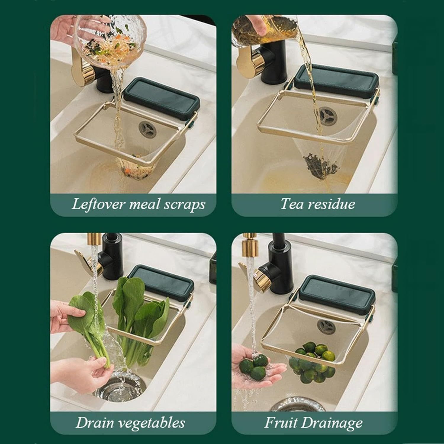 Kitchen sink drain strainer/filter