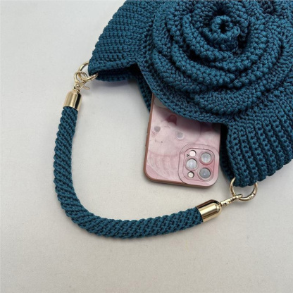 DIY hand-woven handbag material package