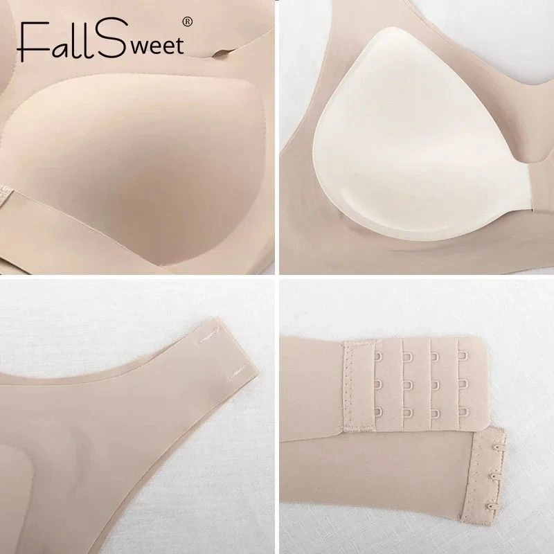 Comfortable, wireless bralette with posture support and soft shaping