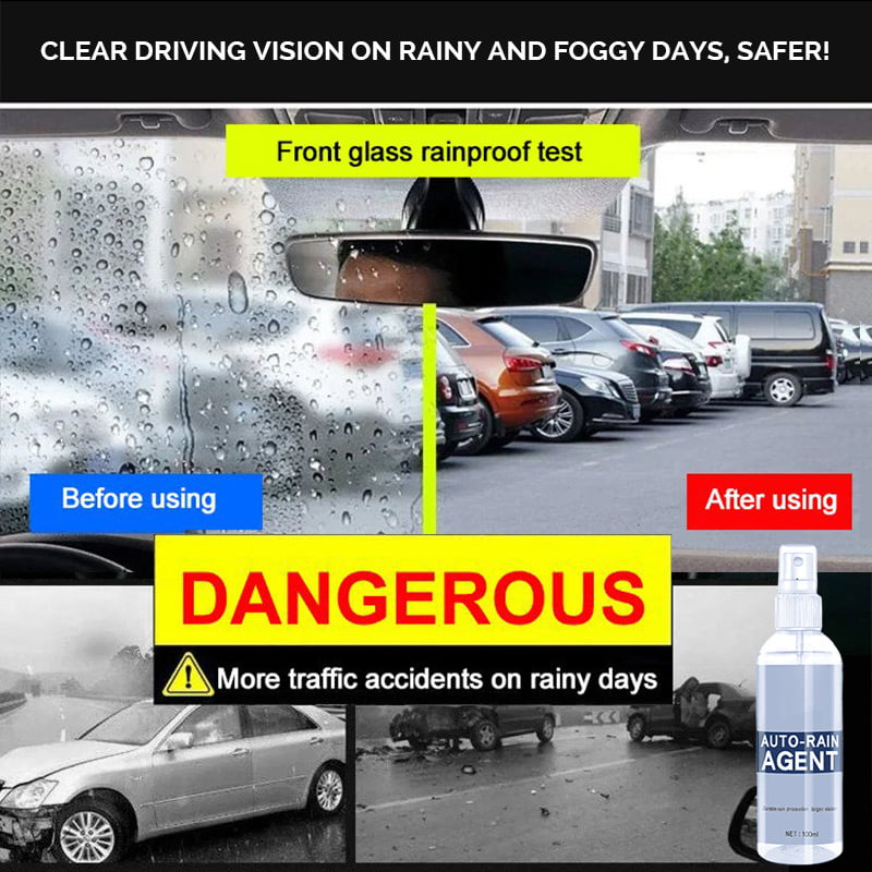Car Glass Anti-fog Rainproof Agent (3PCS)