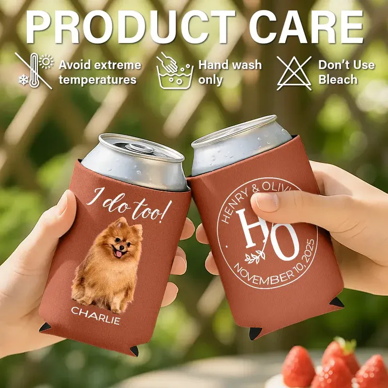 Personalized Can Cooler Sleeve