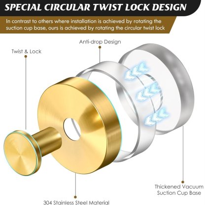 🎄Christmas Sales 49% OFF-2025 Upgraded Suction Cup Hooks