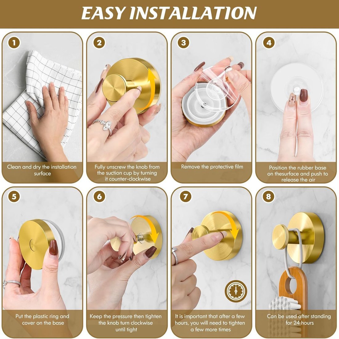 🎄Christmas Sales 49% OFF-2025 Upgraded Suction Cup Hooks