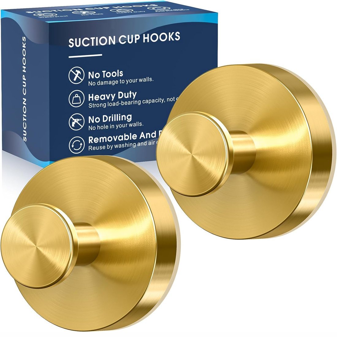 🎄Christmas Sales 49% OFF-2025 Upgraded Suction Cup Hooks