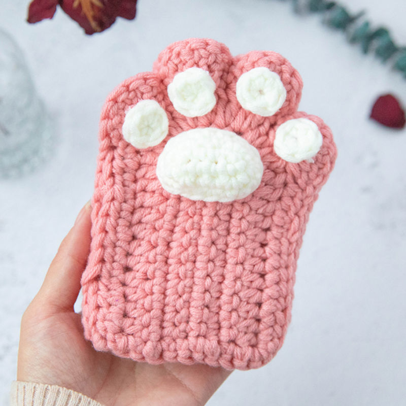 Cat Paw Gloves DIY Material Kit