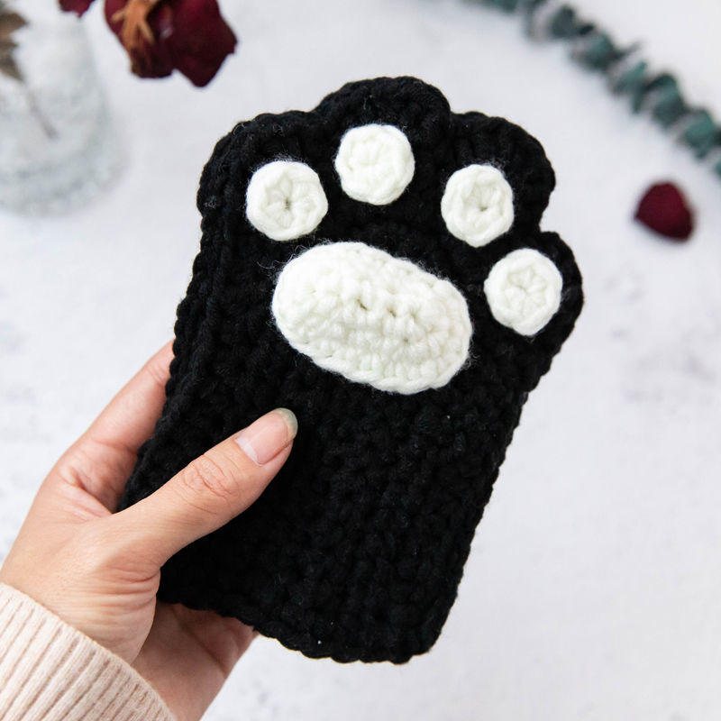 Cat Paw Gloves DIY Material Kit