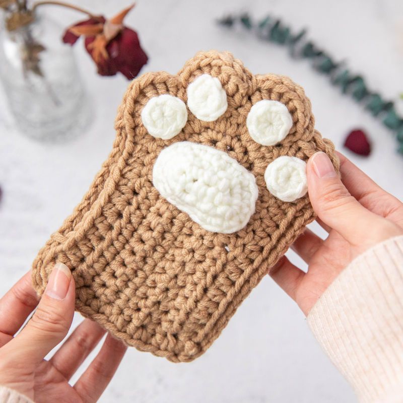 Cat Paw Gloves DIY Material Kit