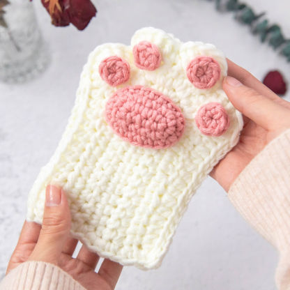 Cat Paw Gloves DIY Material Kit