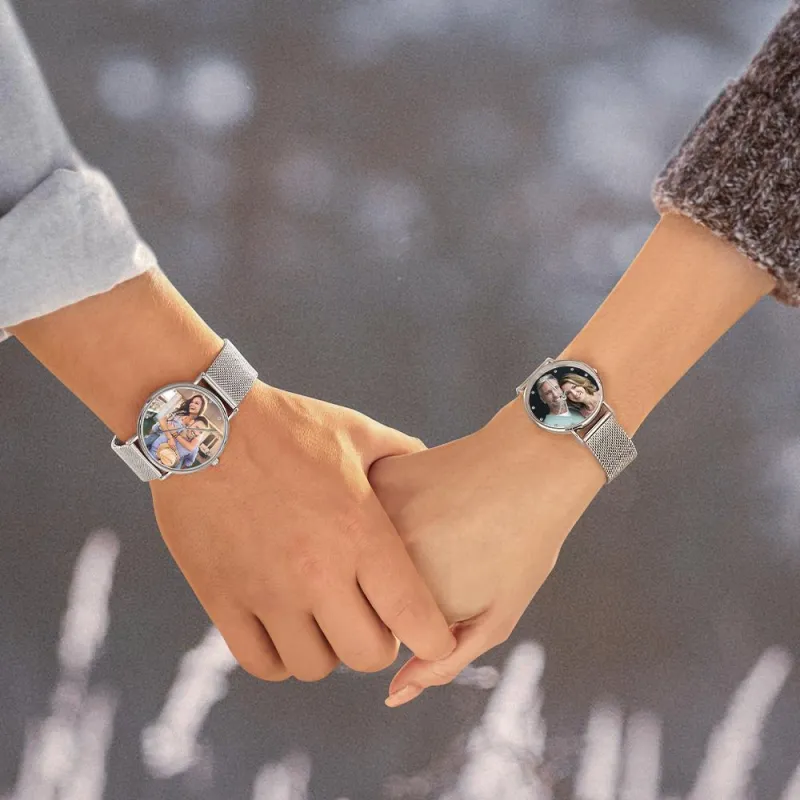 Personalized Engraved Photo Watch