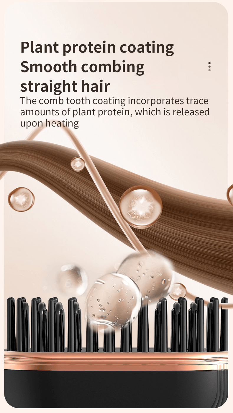 🔥Mini Cordless Hair Straightener Comb