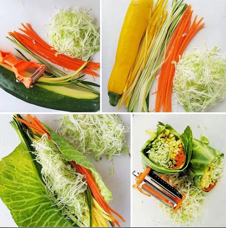 🔥2-in-1 multifunctional peeler