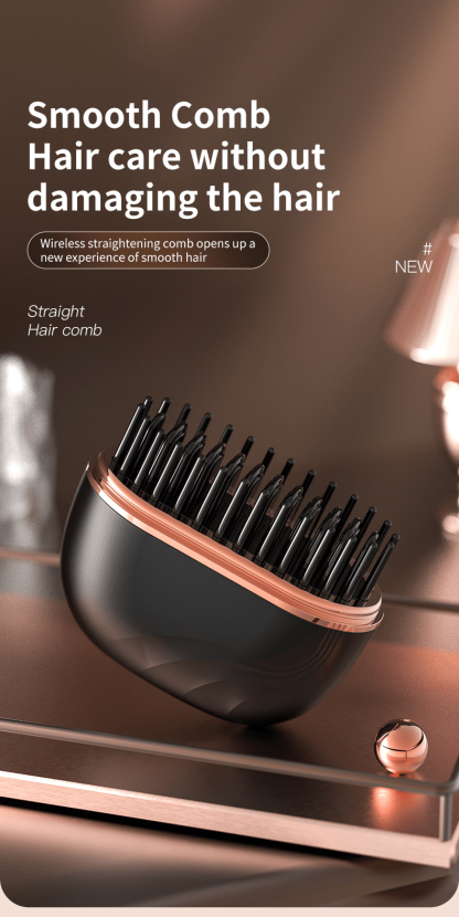 🔥Mini Cordless Hair Straightener Comb