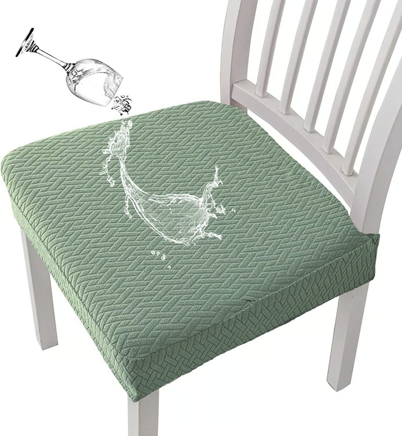 Jacquard chair cushion