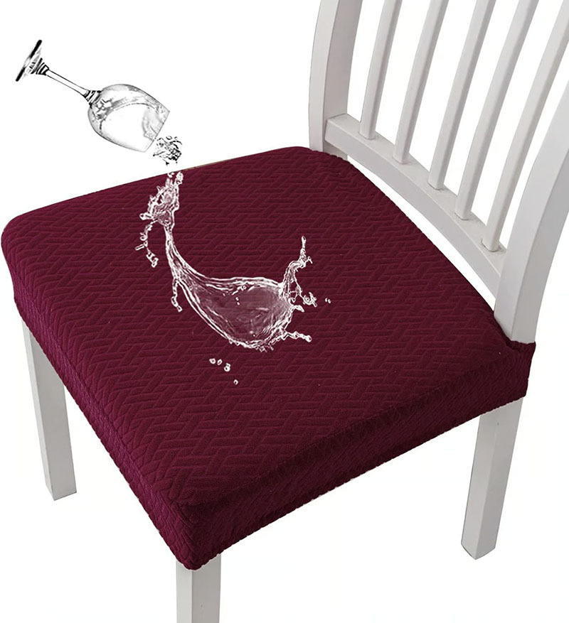 Jacquard chair cushion