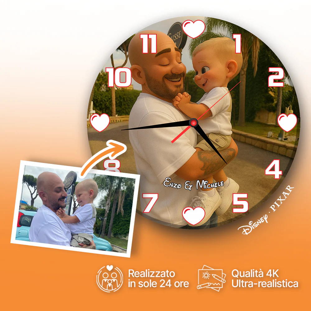 Personalized Silent Clocks