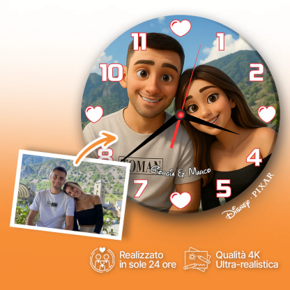 Personalized Silent Clocks