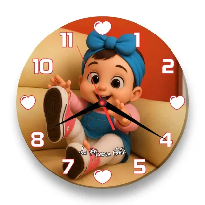 Personalized Silent Clocks