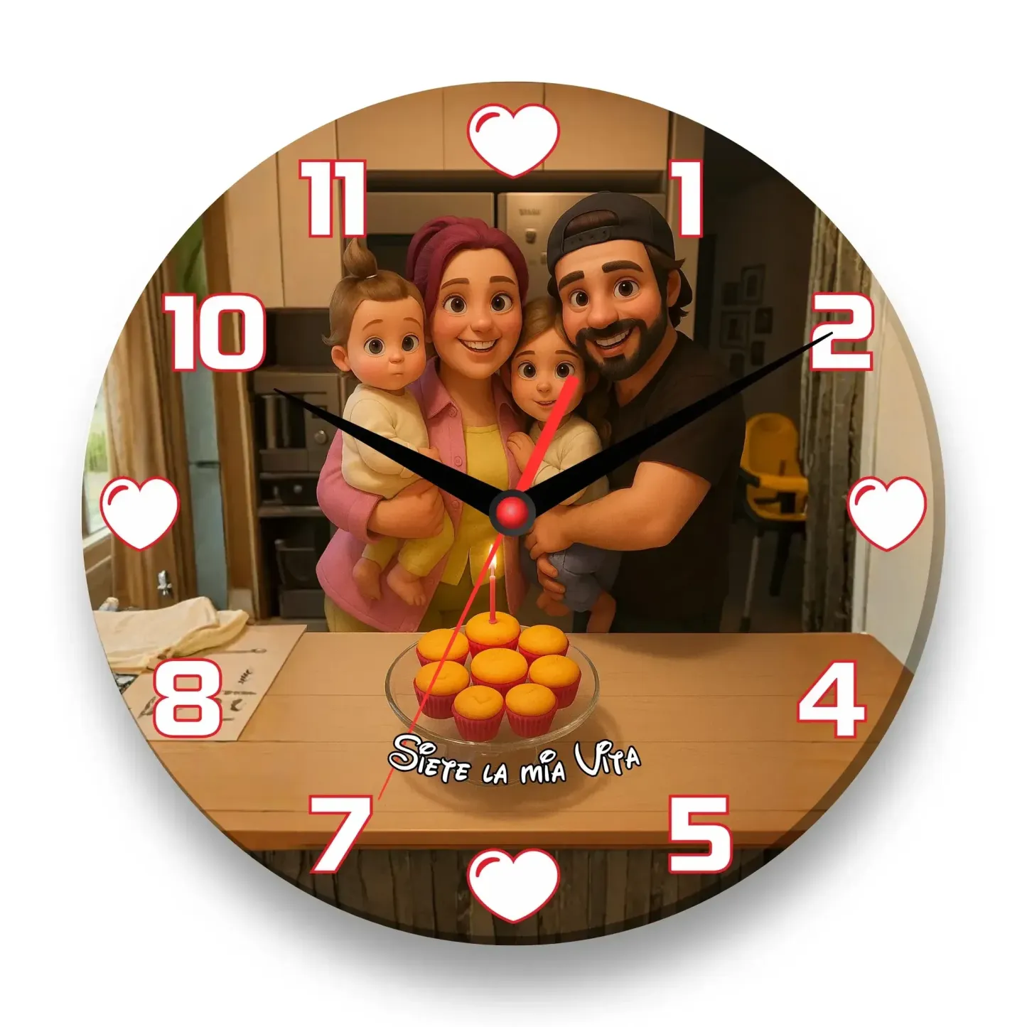 Personalized Silent Clocks